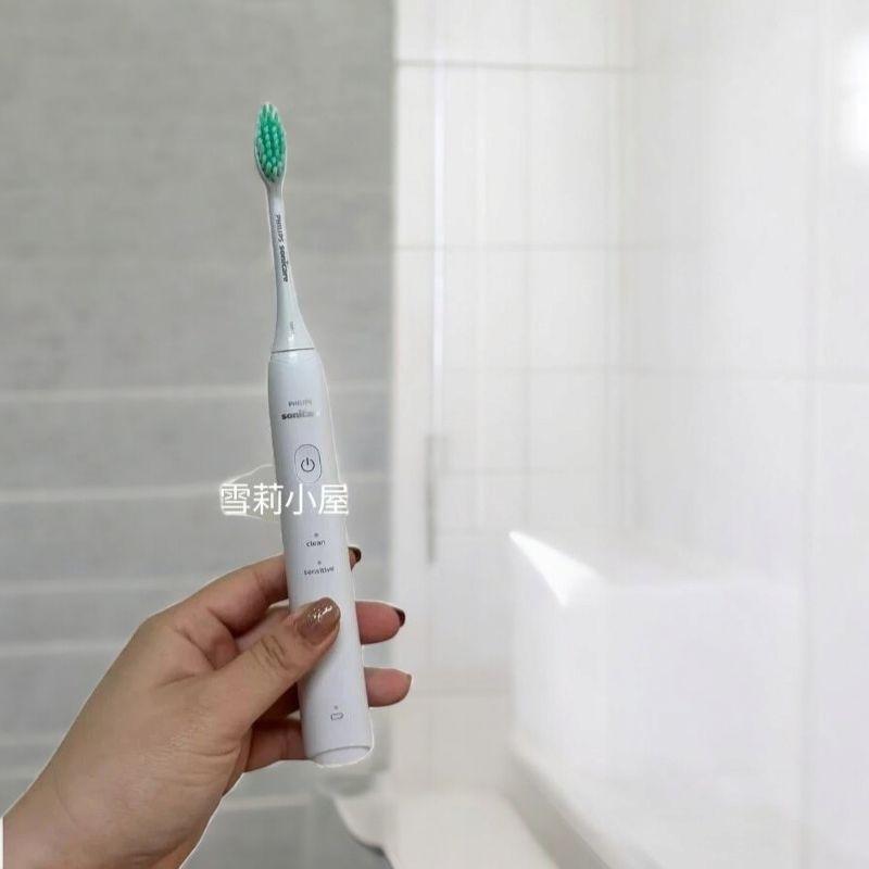限時特惠再贈五支清潔刷頭喔！全新PHILIPS飛利浦輕巧軟毛音波電動牙刷-白HX2421，紫HX2411-細節圖5