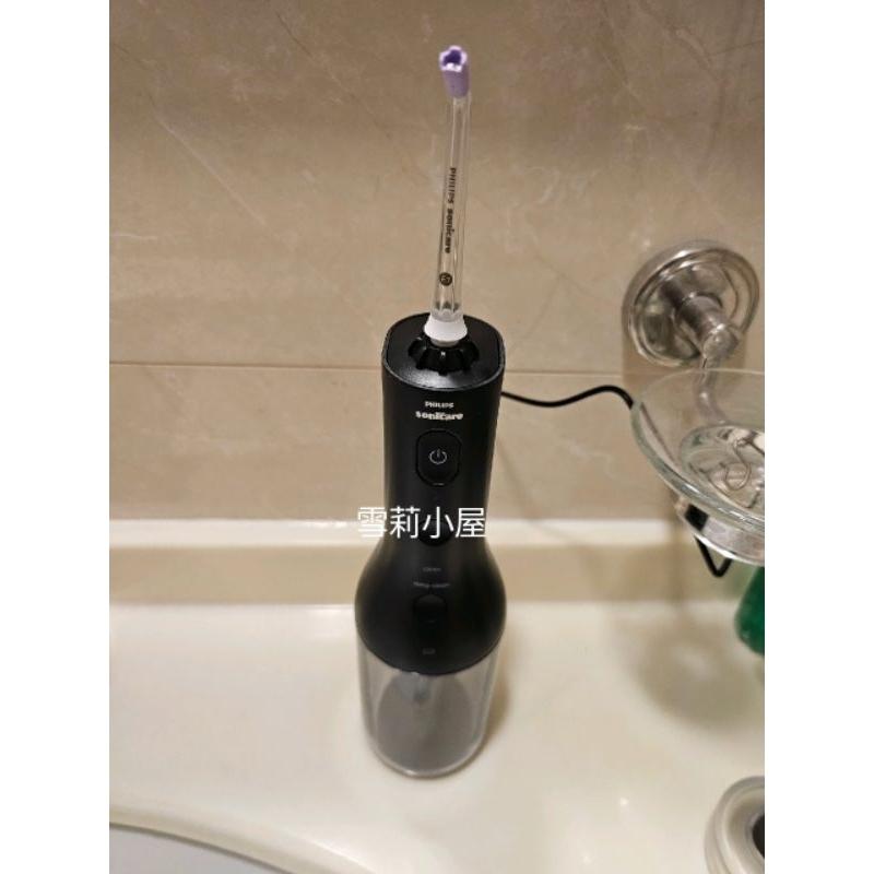 全新原廠保固 限時特惠再贈二支噴嘴和開運御守！飛利浦X型水流電動沖牙機_黑HX3806白HX3826二色可選-細節圖6