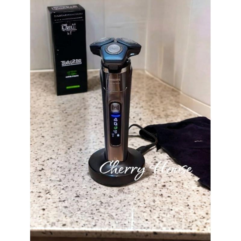 免運特惠加贈御守，修容組，沐浴皂。全新荷蘭製飛利浦AI S7887/58智能電鬍刀， 附清洗座清洗液鬢角刀充電座旅行盒-細節圖3