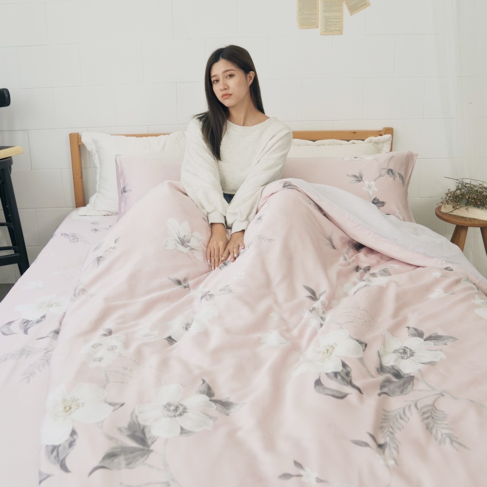 『多款任選』奧地利100%60支純天絲™雙人特大床包枕套組-台灣製(300織專櫃等級)-規格圖1