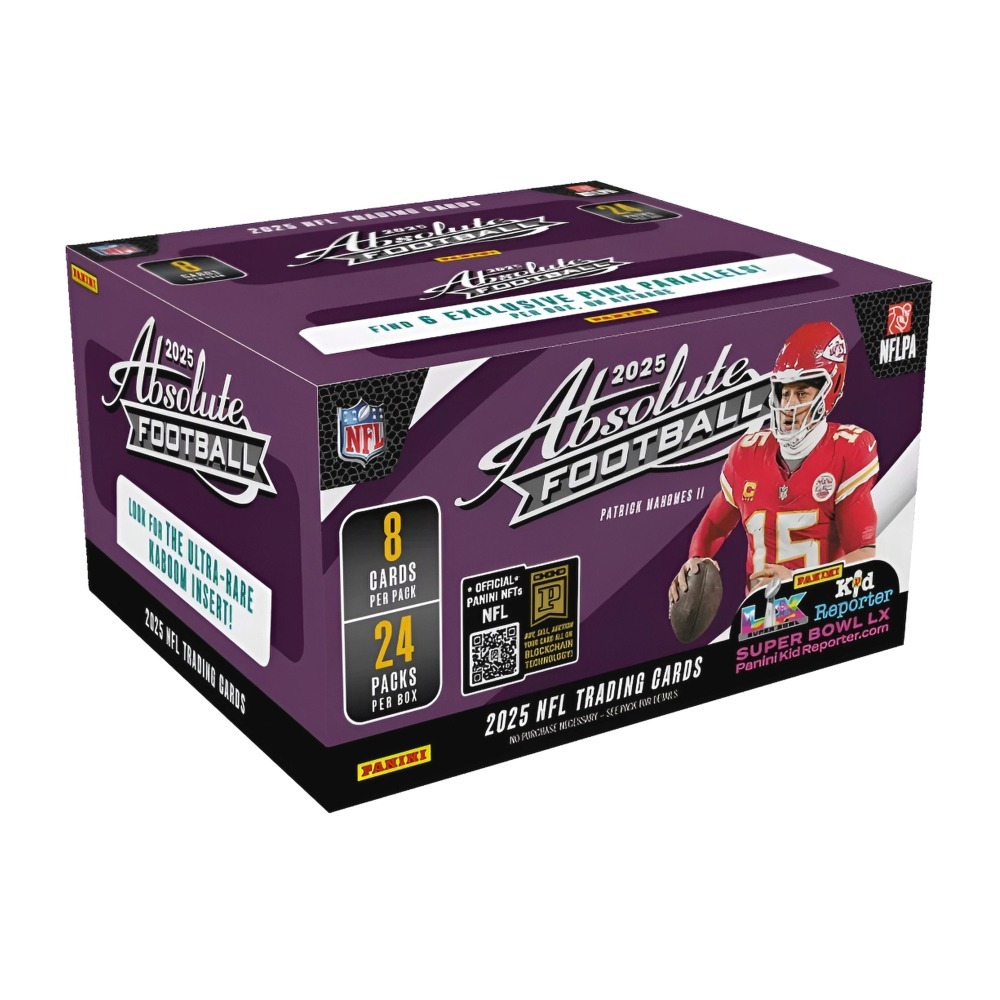【卡世界】2025 Absolute Football Retail Box 美式足球 球員卡 (1盒)-細節圖2