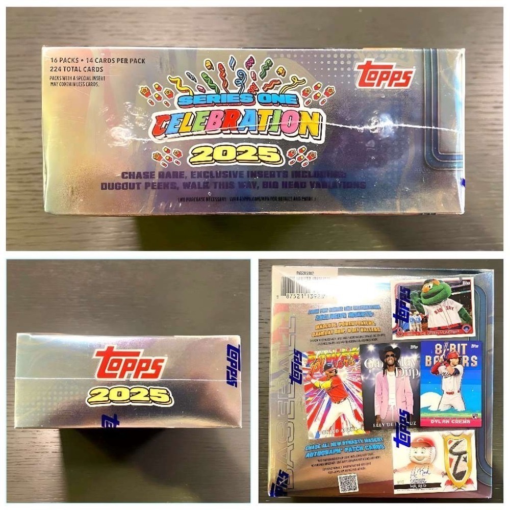 【卡世界】2025 Topps Series 1 Celebration Mega Box 棒球 球員卡 (1盒)-細節圖5