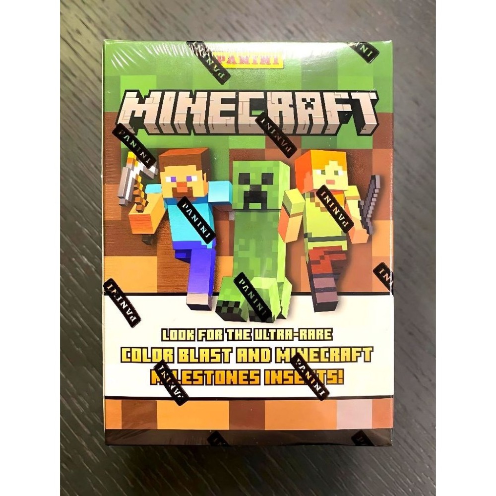 【卡世界】2024 Panini Minecraft Blaster Box 麥塊 收藏卡 (1盒)-細節圖4