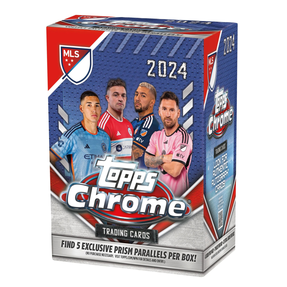 【卡世界】2024 Topps MLS Chrome Soccer Blaster Box 足球 球員卡 (1盒)-細節圖2
