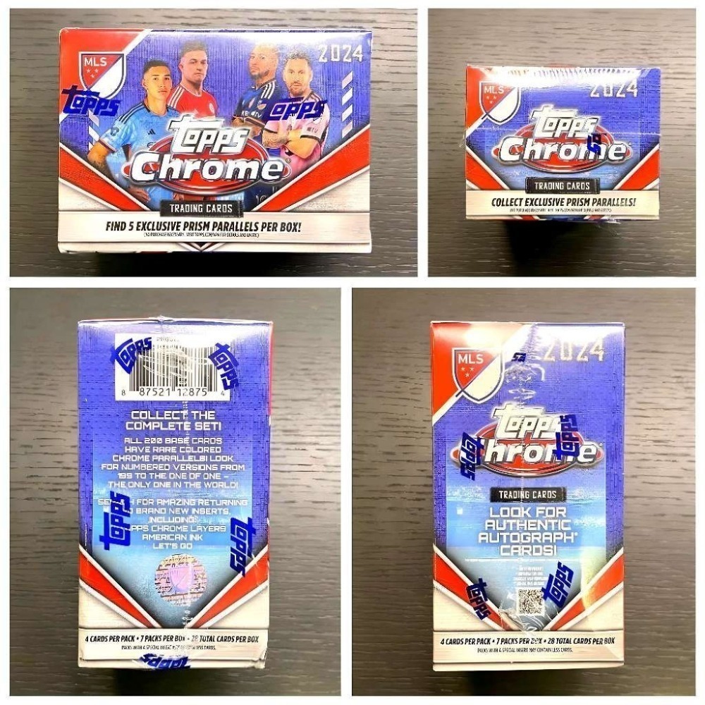 【卡世界】2024 Topps MLS Chrome Soccer Blaster Box 足球 球員卡 (1盒)-細節圖4