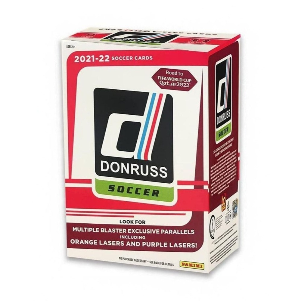 【卡世界】2021-22 Donruss Soccer Qatar Blaster Box 足球 球員卡 (1盒)-細節圖2