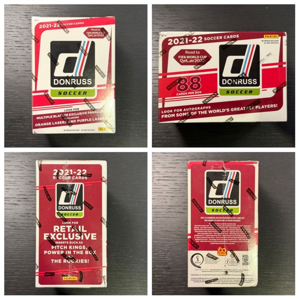 【卡世界】2021-22 Donruss Soccer Qatar Blaster Box 足球 球員卡 (1盒)-細節圖4