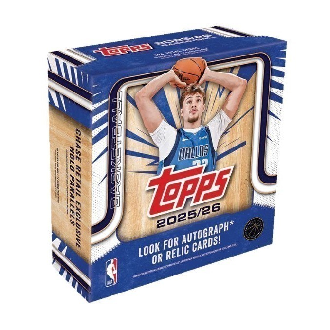 【卡世界】2025-26 Topps Basketball Mega Box 籃球 球員卡 (1盒)-細節圖2