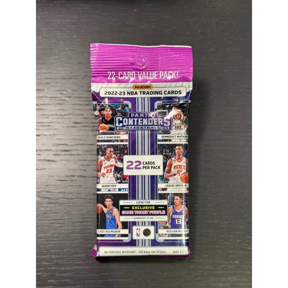 【卡世界】2022-23 Contenders Basketball Value Pack 籃球 球員卡 (1包)-細節圖4