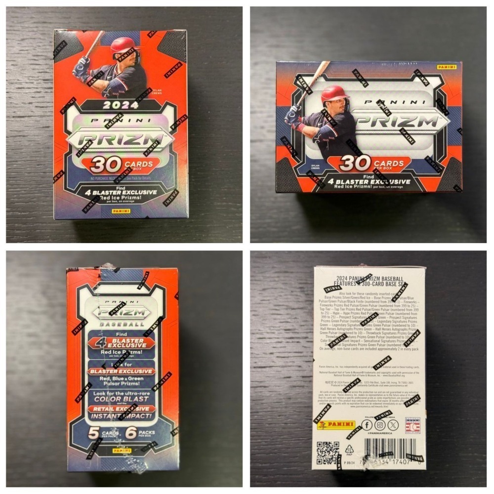 【卡世界】 2024 Prizm Baseball Hobby Blaster Box 棒球 球員卡 (1盒)-細節圖4