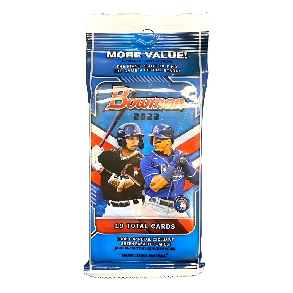 【卡世界】2022 Bowman Baseball Value Pack 棒球 球員卡 (1包)-細節圖2