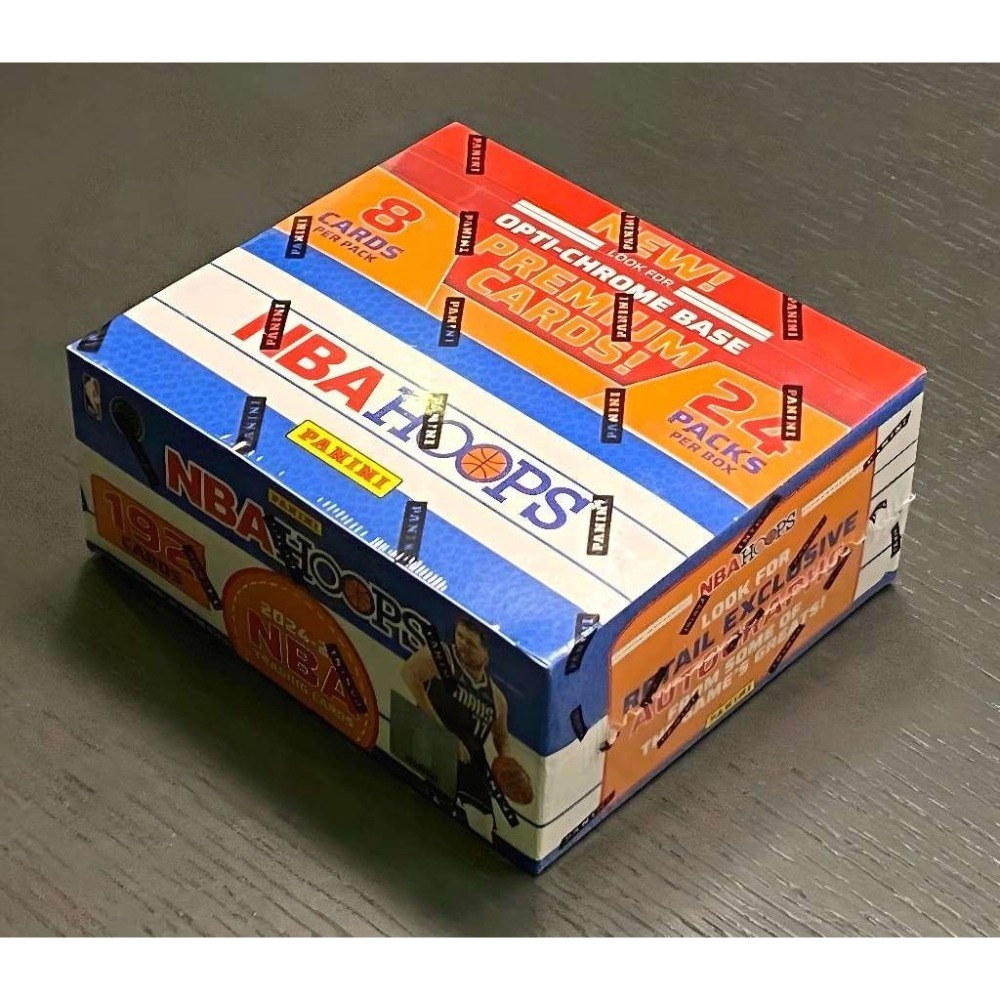 【卡世界】2024-25 NBA Hoops Basketball Retail Box 籃球 球員卡 (1盒)-細節圖2