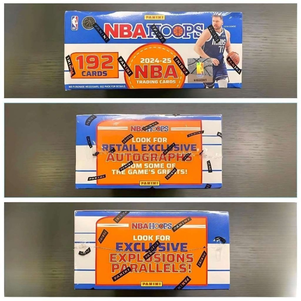 【卡世界】2024-25 NBA Hoops Basketball Retail Box 籃球 球員卡 (1盒)-細節圖4