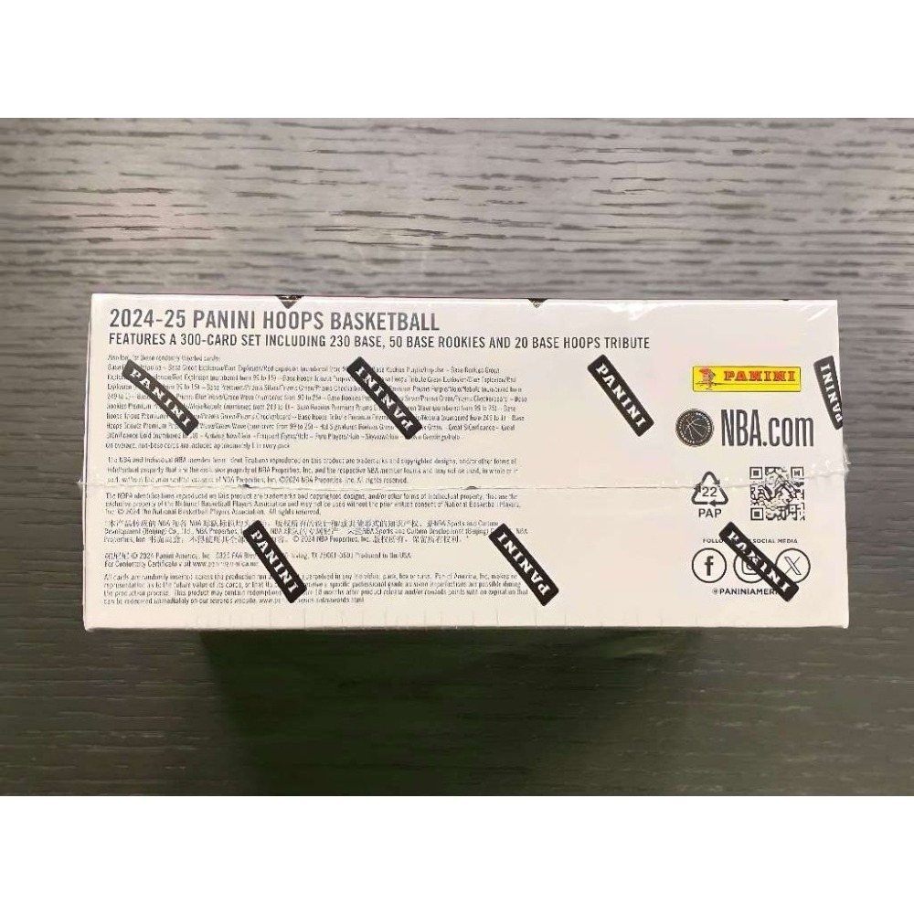 【卡世界】2024-25 NBA Hoops Basketball Retail Box 籃球 球員卡 (1盒)-細節圖5