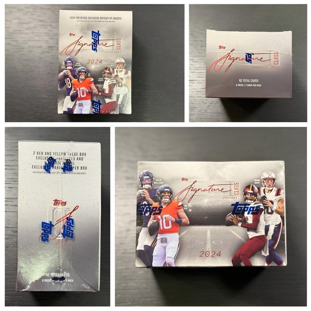 【卡世界】 2024 Topps Signature Class Football Blaster 球員卡 (1盒)-細節圖4
