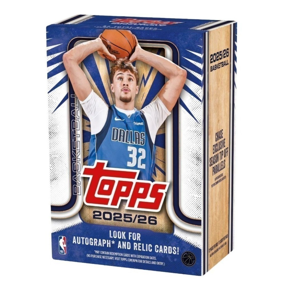 【卡世界】2025-26 Topps Basketball Blaster Box 籃球 球員卡 (1盒)-細節圖2