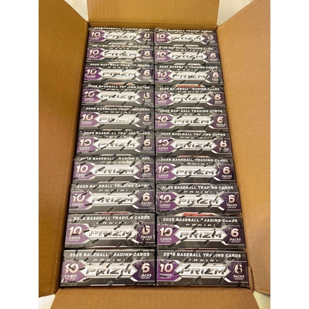 【卡世界】🔥全新箱20盒 2025 Prizm Baseball Mega Box 棒球 球員卡 (1盒)-細節圖5