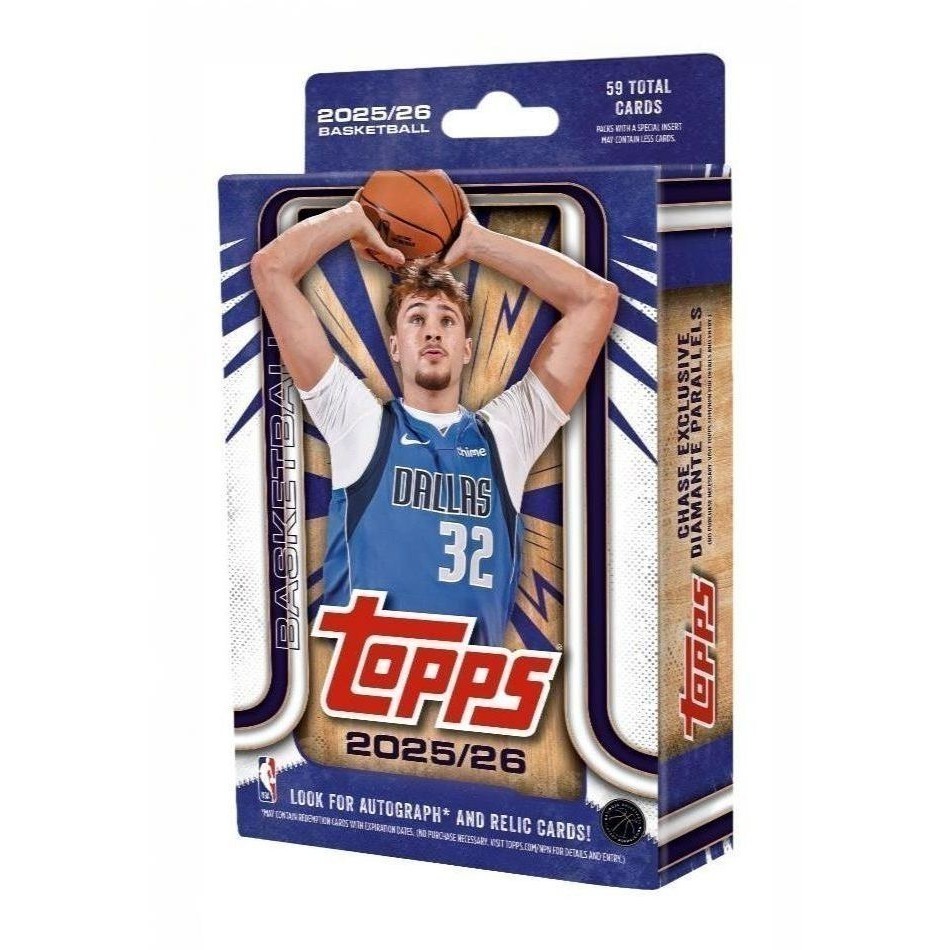 【卡世界】2025-26 Topps Basketball Hanger Box 籃球 球員卡 (1盒)-細節圖2