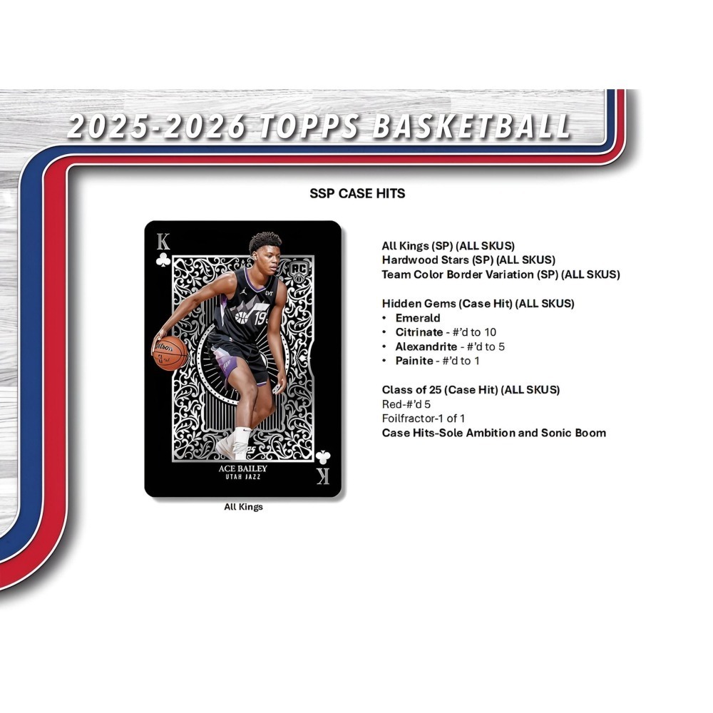 【卡世界】2025-26 Topps Basketball Hanger Box 籃球 球員卡 (1盒)-細節圖8