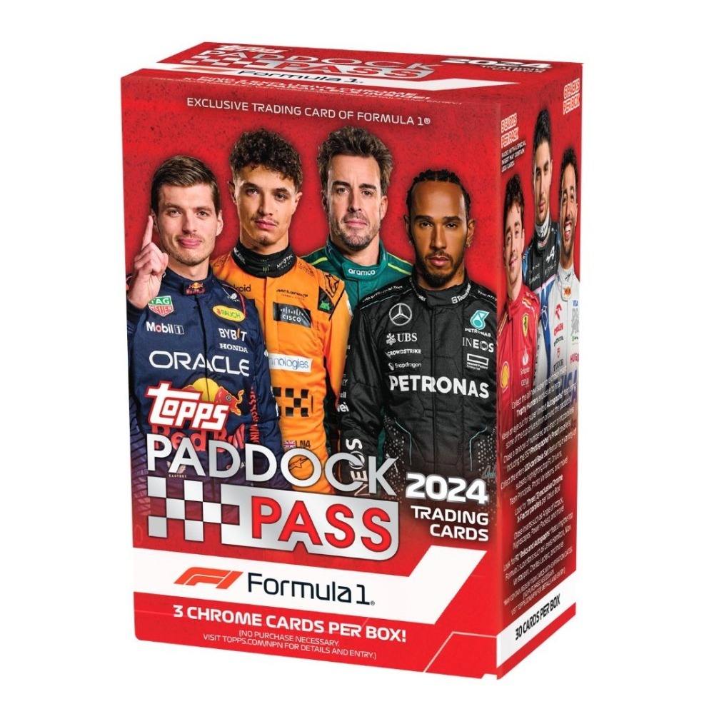 【卡世界】2024 Topps Paddock Pass F1 Blaster 賽車 球員卡 (1盒)-細節圖2