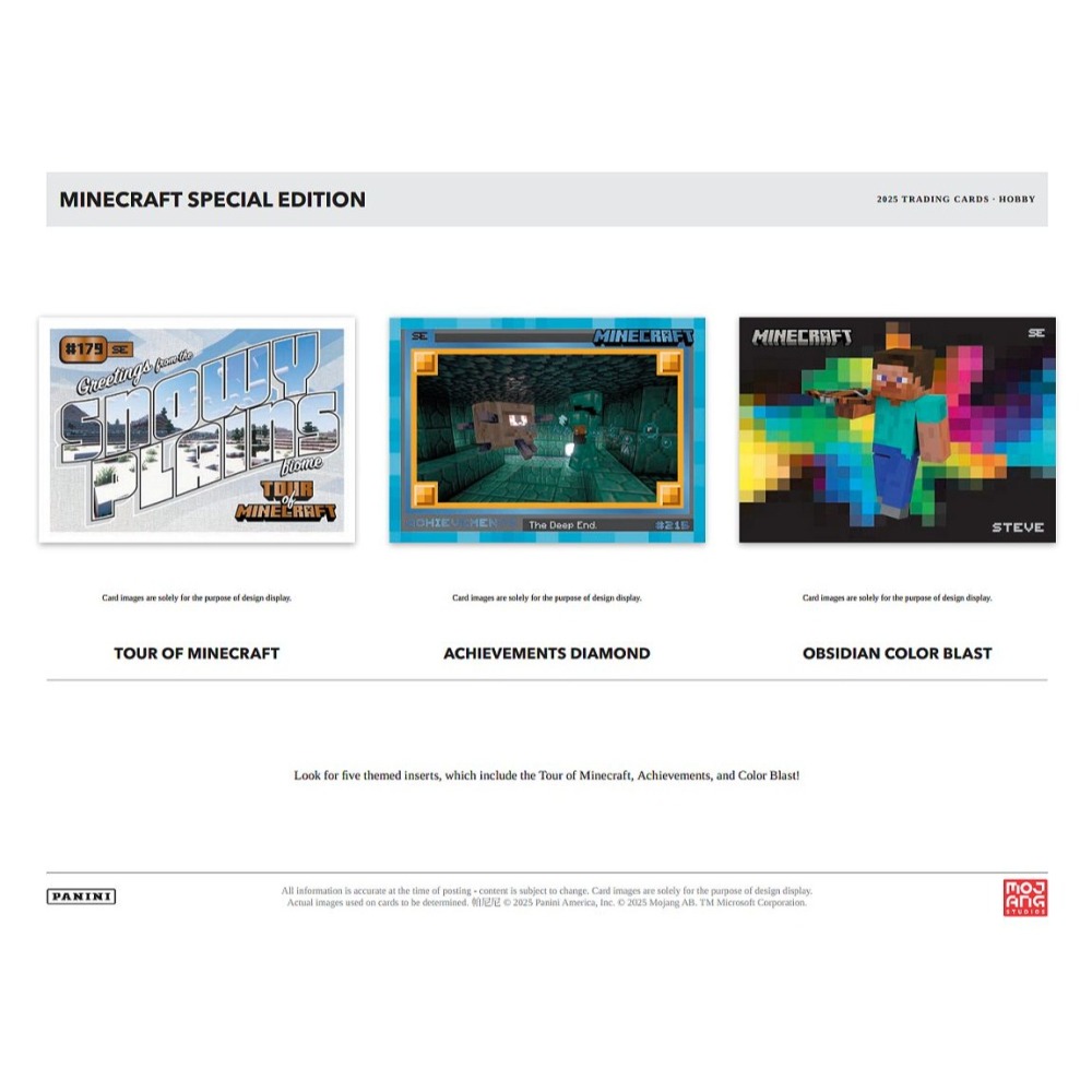 【卡世界】2025 Minecraft Special Edition Hobby Box 麥塊 收藏卡 (1盒)-細節圖7