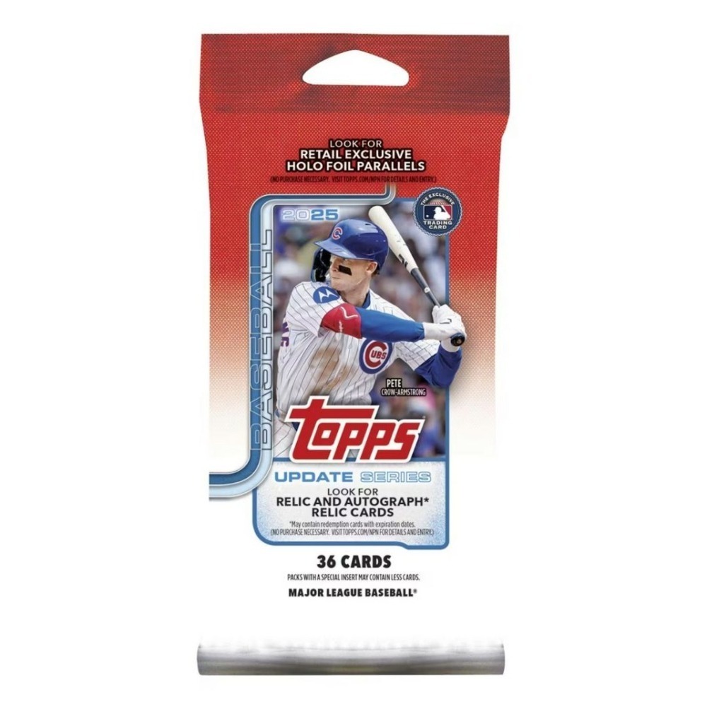 【卡世界】2025 Topps Update Series Baseball  Value Pack 球員卡 (1包)-細節圖2