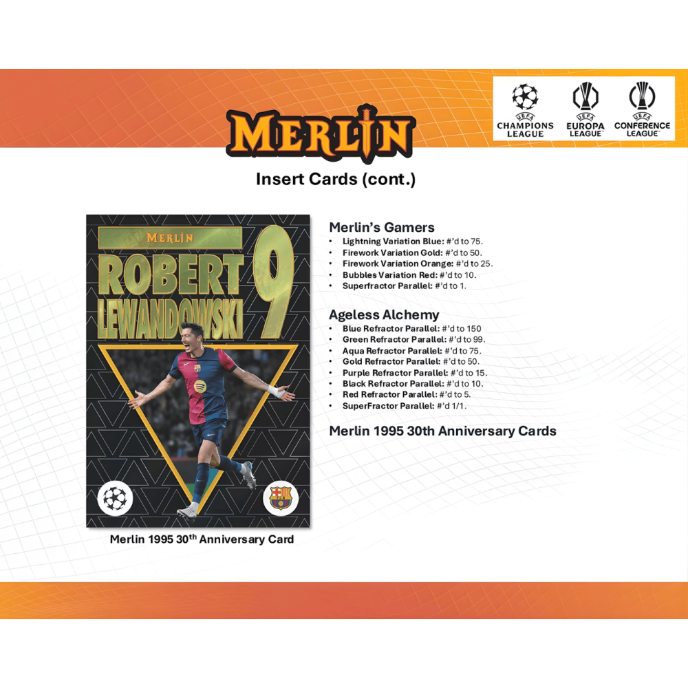 【卡世界】2024-25 Topps Merlin UCC Soccer Blaster Box 球員卡 (1盒)-細節圖7