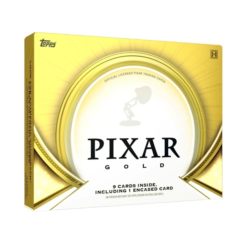 【卡世界】2025 Topps Pixar Gold Hobby Box 皮克斯 球員卡 (1盒)-細節圖2