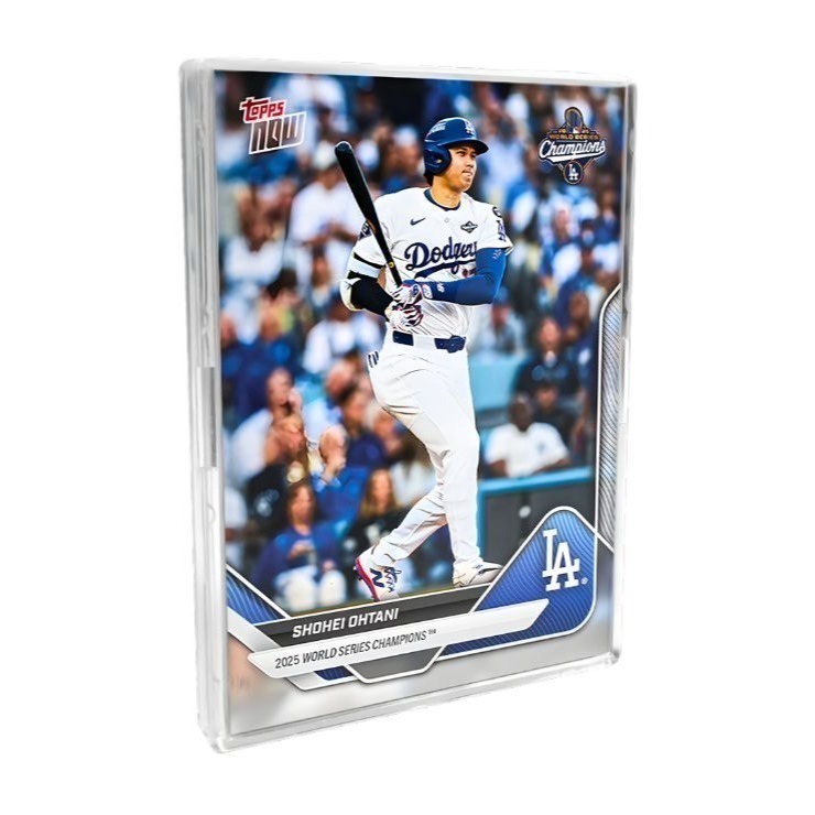 【卡世界】🔥全新未拆封 2025 Topps NOW Los Angeles Dodgers 棒球 球員卡 (1入)-細節圖2