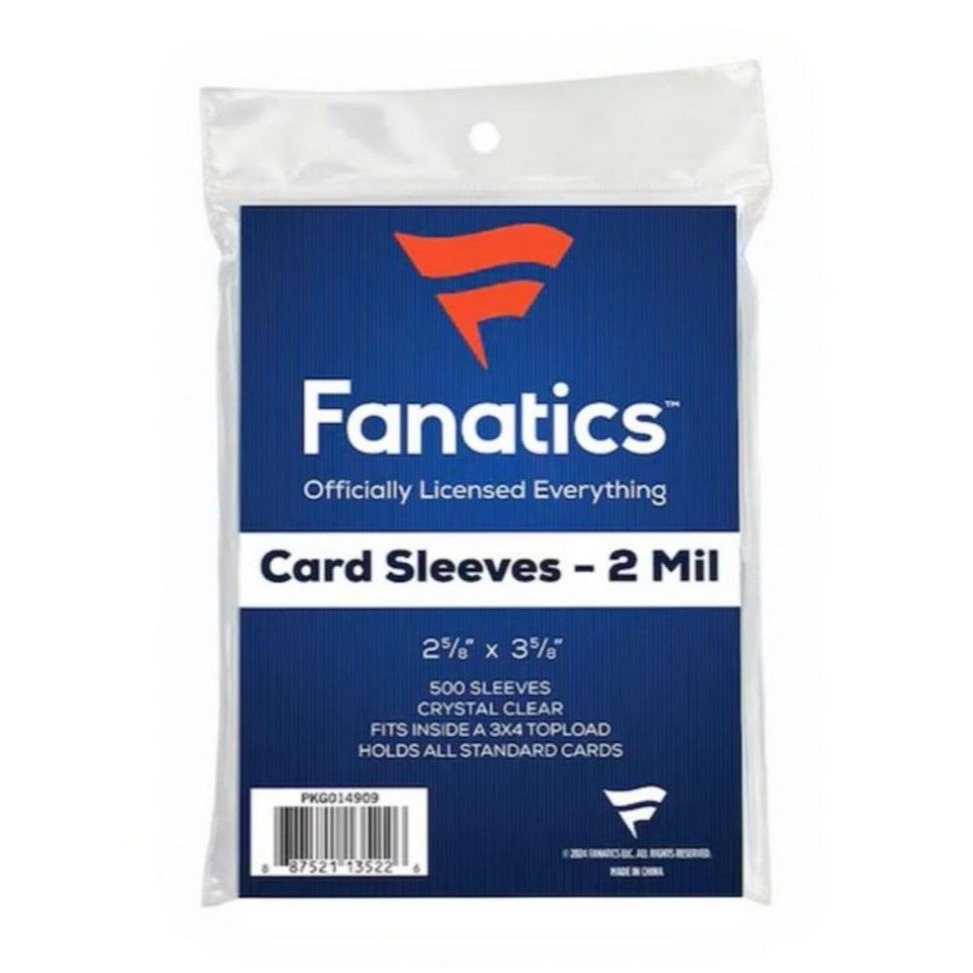 【卡世界】Fanatics 官方標準卡膜 卡套 (一包125入)-規格圖3