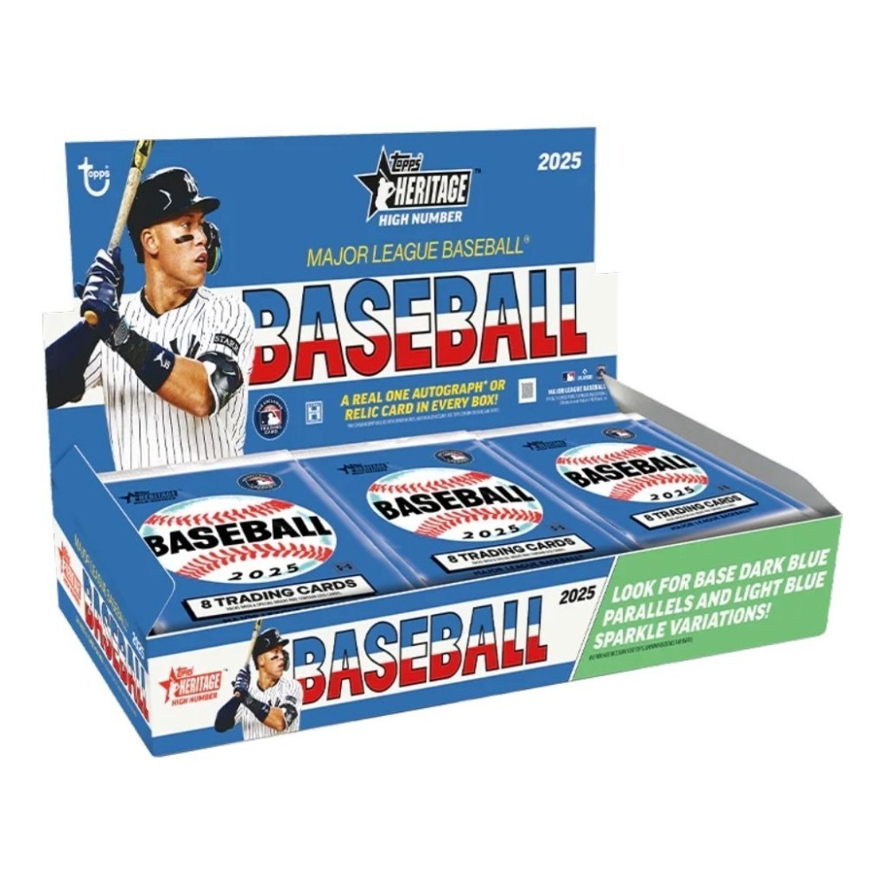 【卡世界】🔥全新箱10盒 2025 Topps Heritage High Number Hobby 棒球 (1盒)-細節圖2