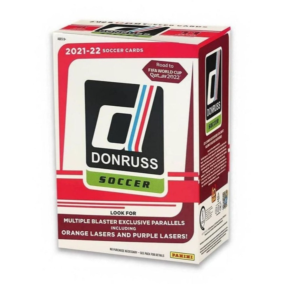 【卡世界】2021-22 Donruss Soccer Qatar Blaster Box 足球 球員卡 (1盒)-細節圖2