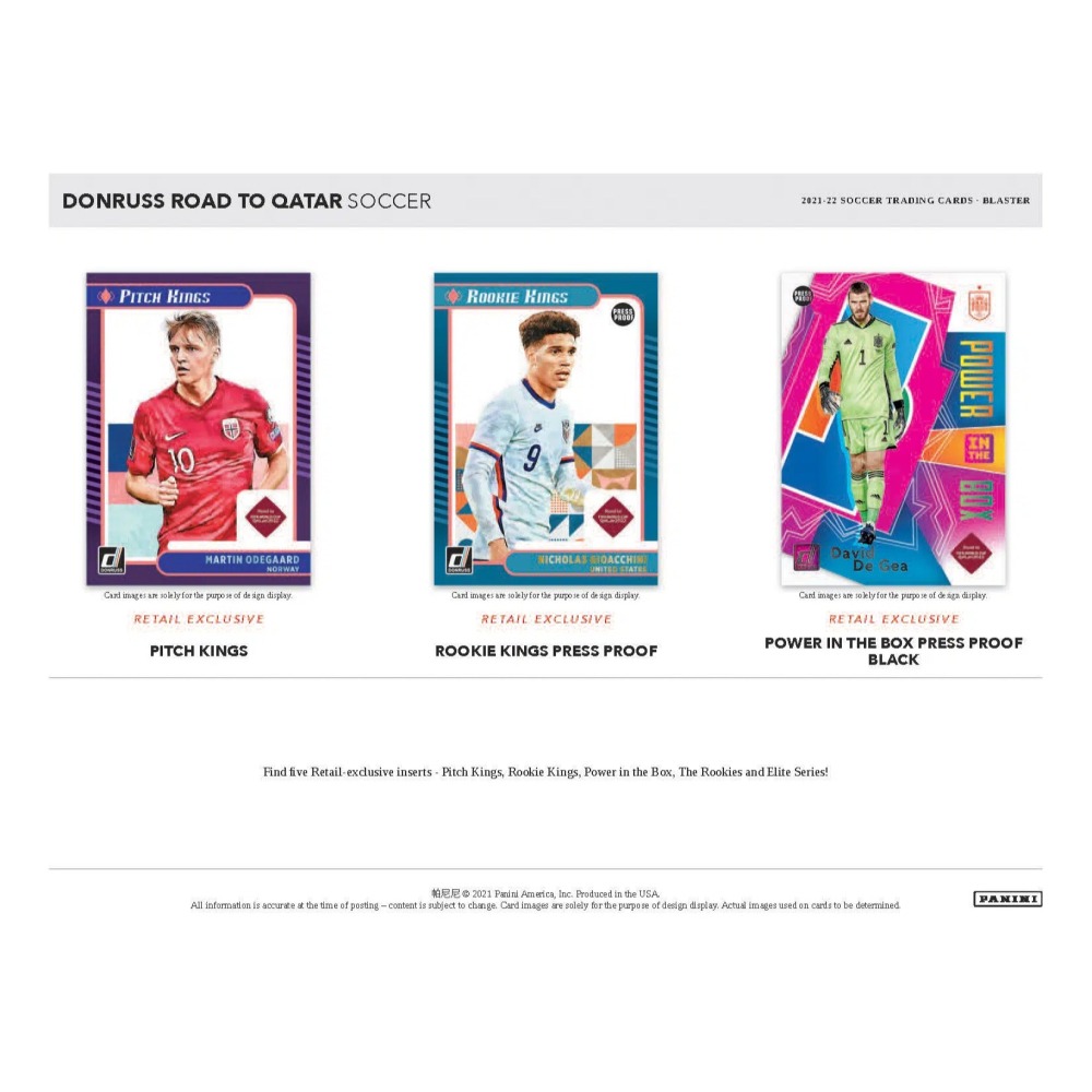 【卡世界】2021-22 Donruss Soccer Qatar Blaster Box 足球 球員卡 (1盒)-細節圖5