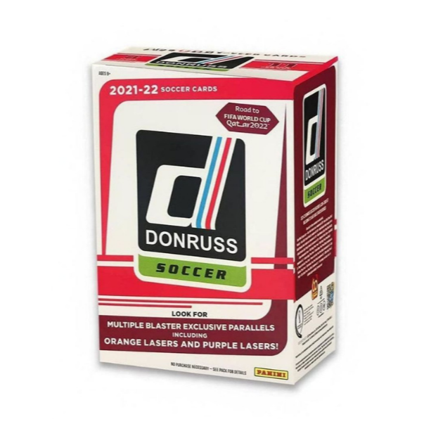 【卡世界】2021-22 Donruss Soccer Qatar Blaster Box 足球 球員卡 (1盒)-細節圖2
