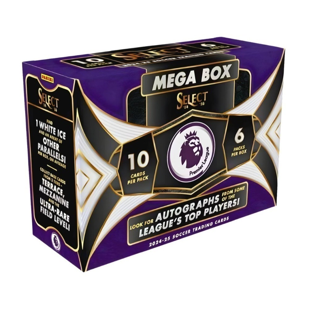 【卡世界】2024-25 Select EPL Soccer Hobby Mega Box 英超 足球 球員卡 (1盒)-細節圖2