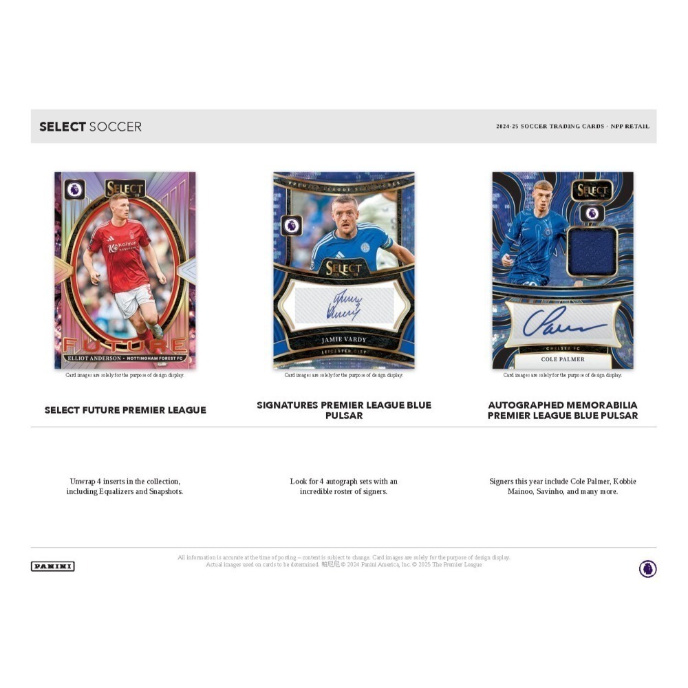 【卡世界】2024-25 Select EPL Soccer Hobby Mega Box 英超 足球 球員卡 (1盒)-細節圖6