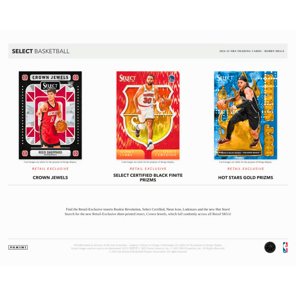 【卡世界】2024-25 Select Basketball Hobby Mega Box 籃球 球員卡 (1盒)-細節圖5