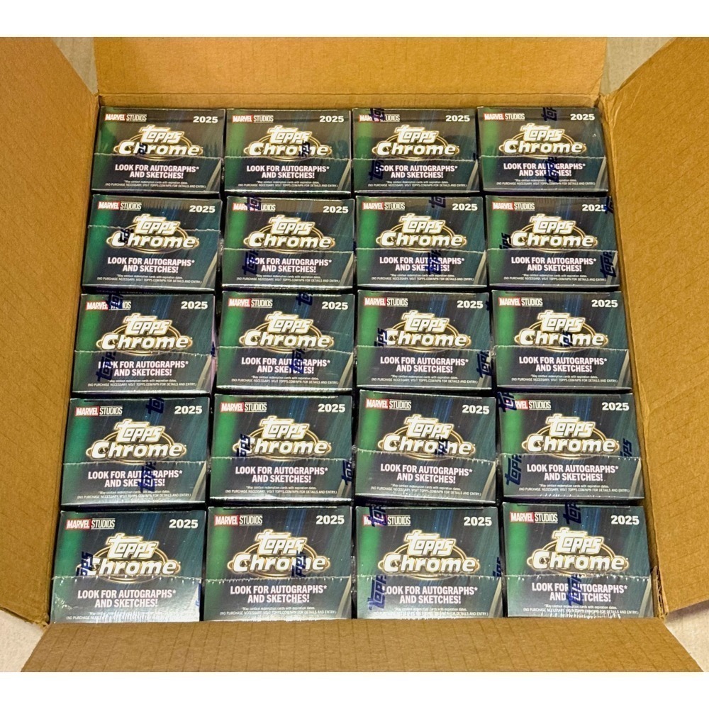 【卡世界】2025 Topps Chrome Marvel Studios Blaster Box 漫威 (1盒)-細節圖4
