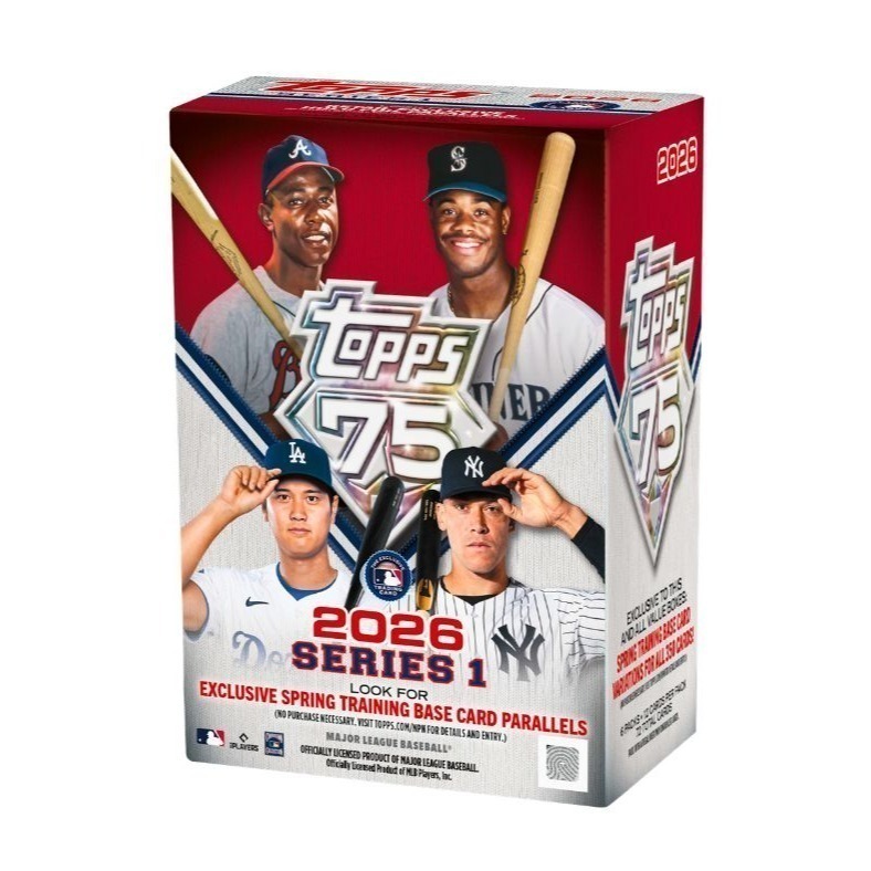 【卡世界】2026 Topps Series 1 Baseball Blaster Box 棒球 球員卡 (1盒)-細節圖2