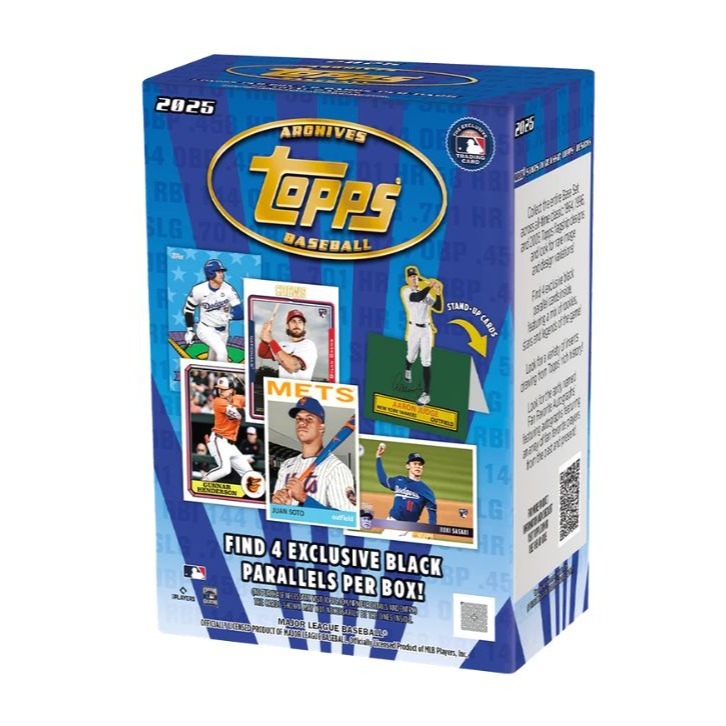 【卡世界】2025 Topps Archives Baseball Blaster Box 棒球 球員卡 (1盒)-細節圖2
