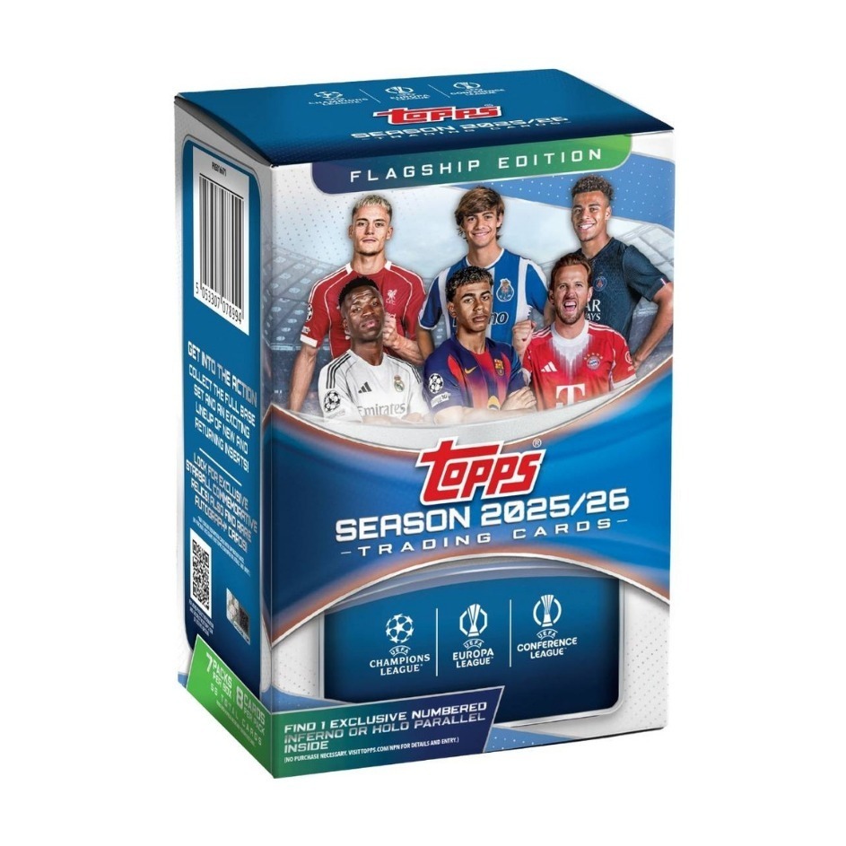 【卡世界】2025-26 Topps UEFA Club Competitions Soccer Blaster 足球-細節圖2