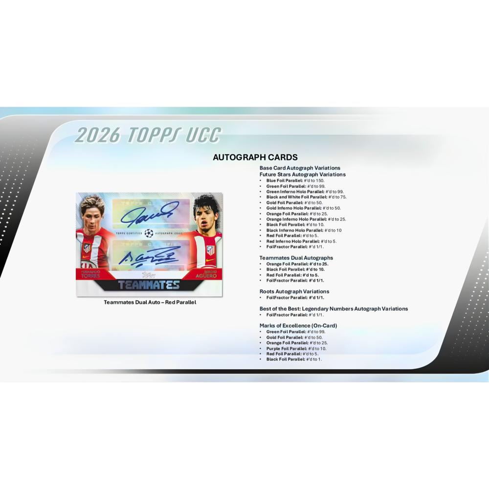 【卡世界】2025-26 Topps UEFA Club Competitions Soccer Blaster 足球-細節圖7