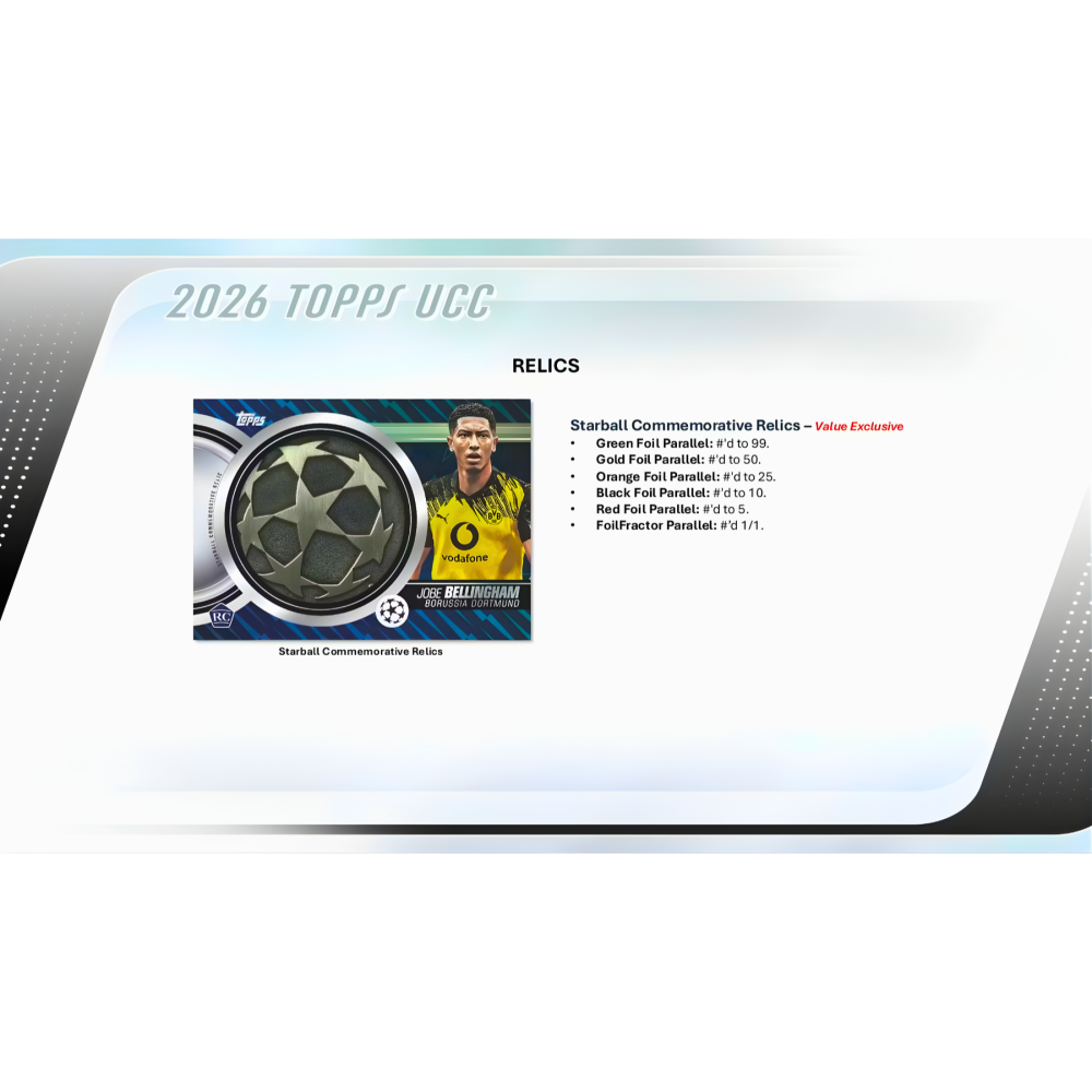 【卡世界】2025-26 Topps UEFA Club Competitions Soccer Blaster 足球-細節圖8
