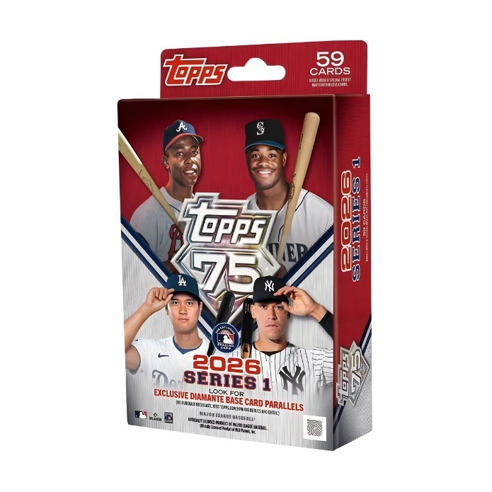 【卡世界】2026 Topps Series 1 Baseball Hanger Box 棒球 球員卡 (1盒)-細節圖2