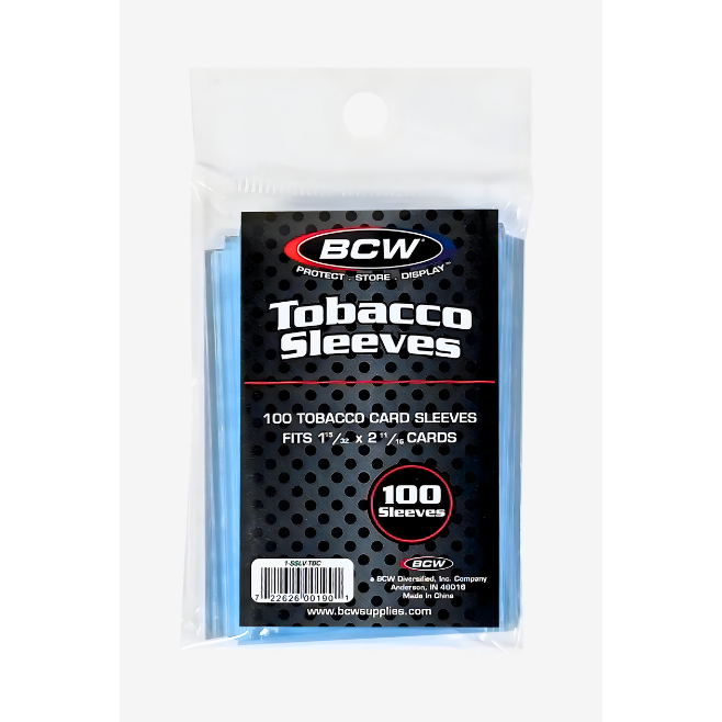 【卡世界】BCW 官方菸卡尺寸卡膜 卡套 (一包100入)-細節圖2