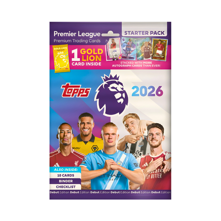 【卡世界】2026 Topps Premier League Starter Pack 英超 足球 球員卡 (1盒)-細節圖2