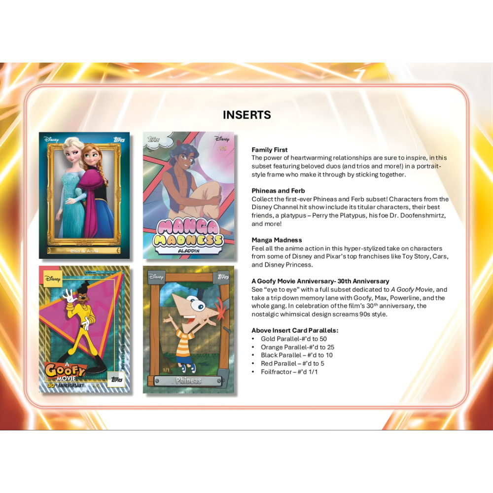 【卡世界】2026 Topps Disney Neon Blaster Box 米老鼠 迪士尼 球員卡 (1盒)-細節圖6
