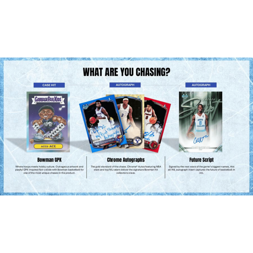 【卡世界】2025-26 Bowman Basketball Blaster Box 籃球 球員卡 (1盒)-細節圖7