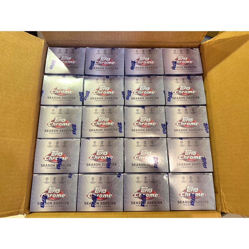 【卡世界】2025-26 Topps Chrome UEFA Club Competitions Value (1盒)-細節圖3