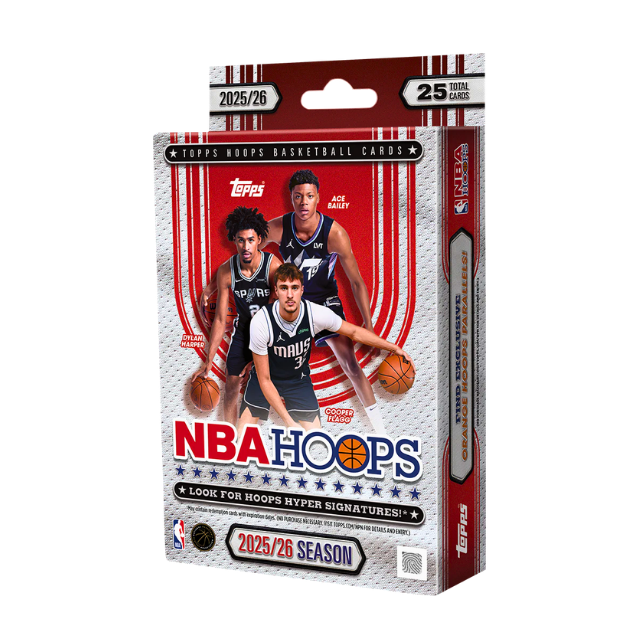 【卡世界】2025-26 Hoops Basketbal Hanger Box 籃球 球員卡 (1盒)-細節圖2
